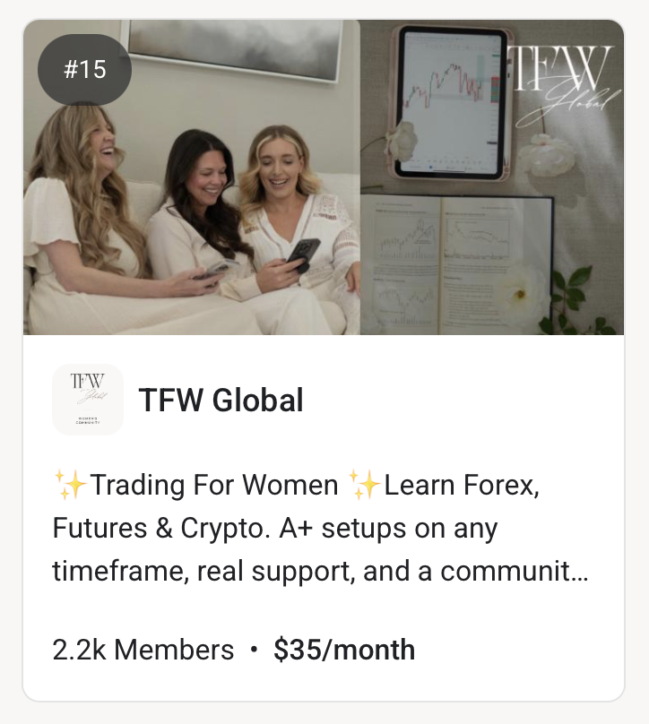 Społeczność na Skool — przykład 5